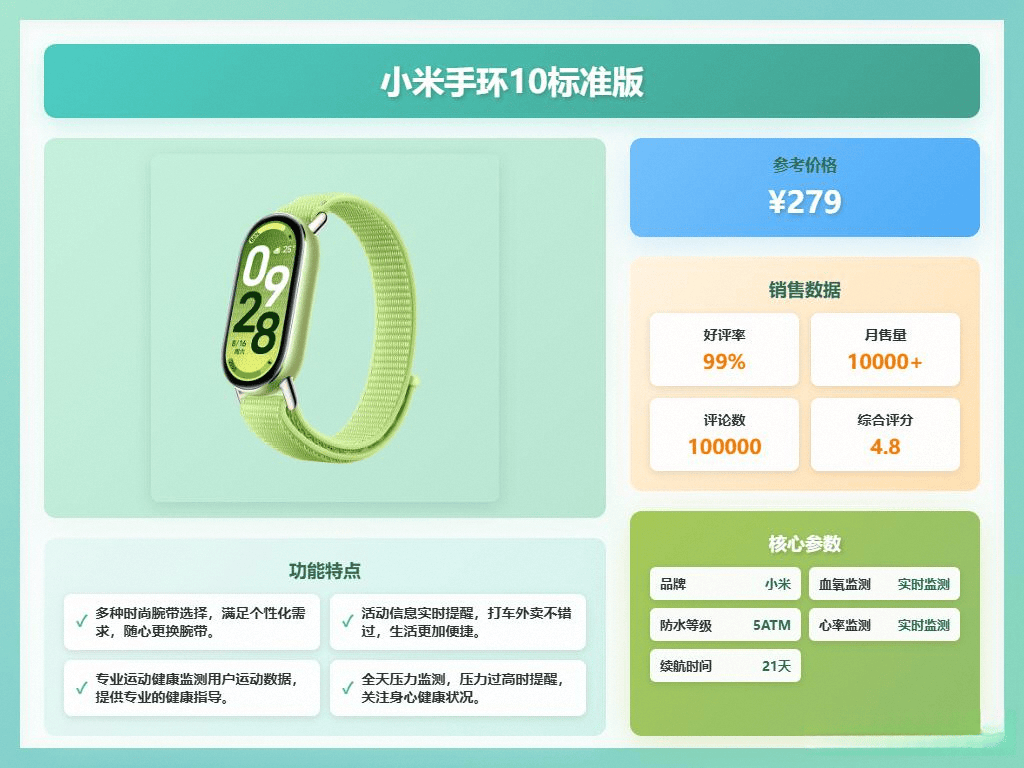 华为智能手环的全面对比与推荐麻将胡了app小米智能手环与(图9)